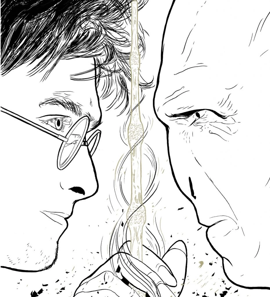 Kolorowanka Harry i Voldemort Kolorowanka Harry i Voldemort